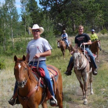 Comfortable horses make for more enjoyable rides.